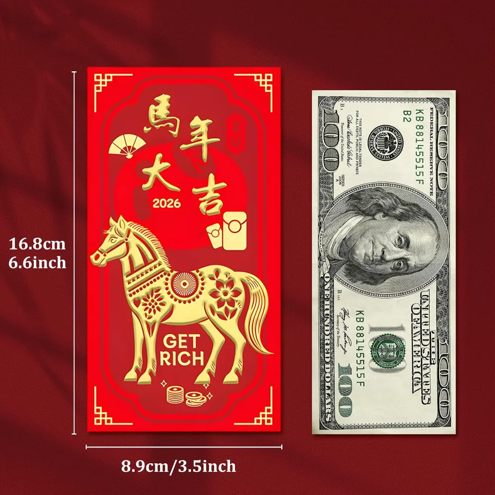 Chinese New Year Red Envelopes, view 2
