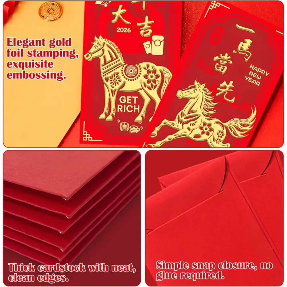 Chinese New Year Red Envelopes, view 4