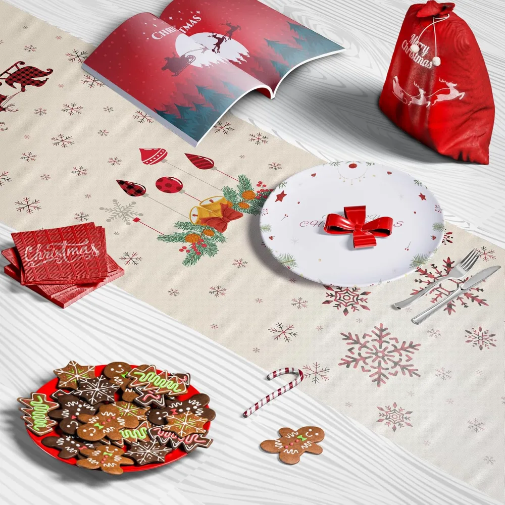 Christmas Decorations Christmas Table Runner, view 5