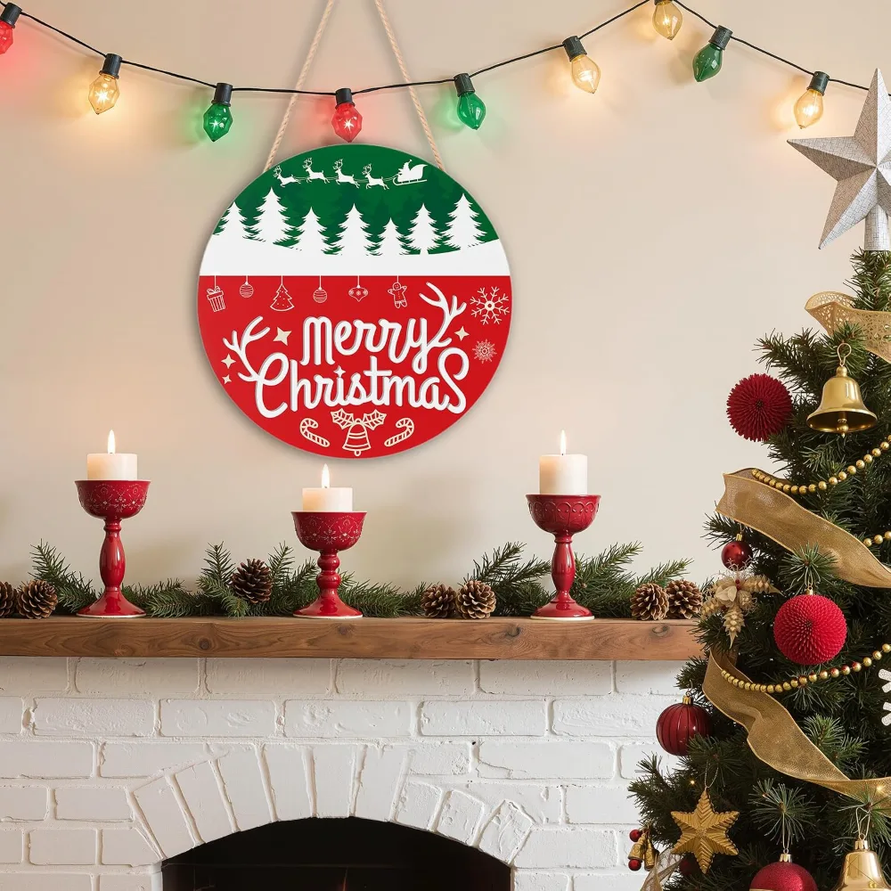 Christmas Decorations Outdoor Christmas Wreaths for Front Door, view 6