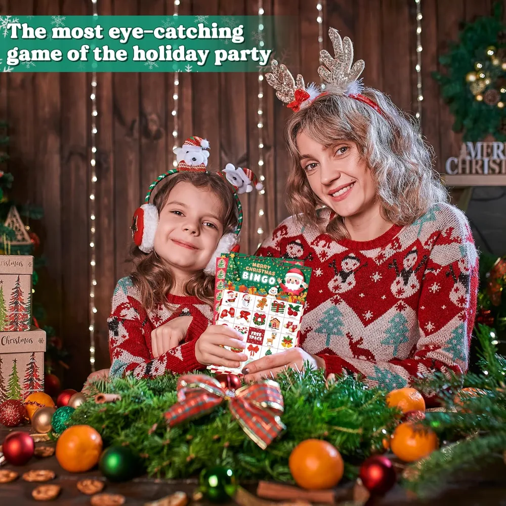 Christmas Games Xmas Bingo for Kids, view 6