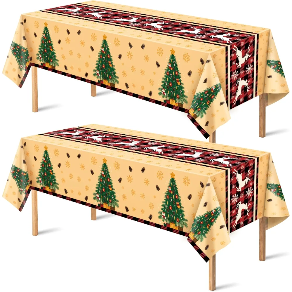 Christmas Party Decorations Christmas Tablecloth