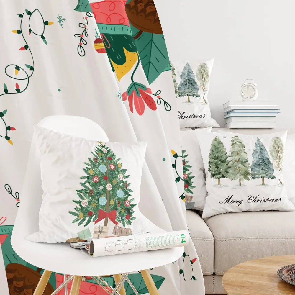Christmas Pillows Covers 18x18 Inch, view 5