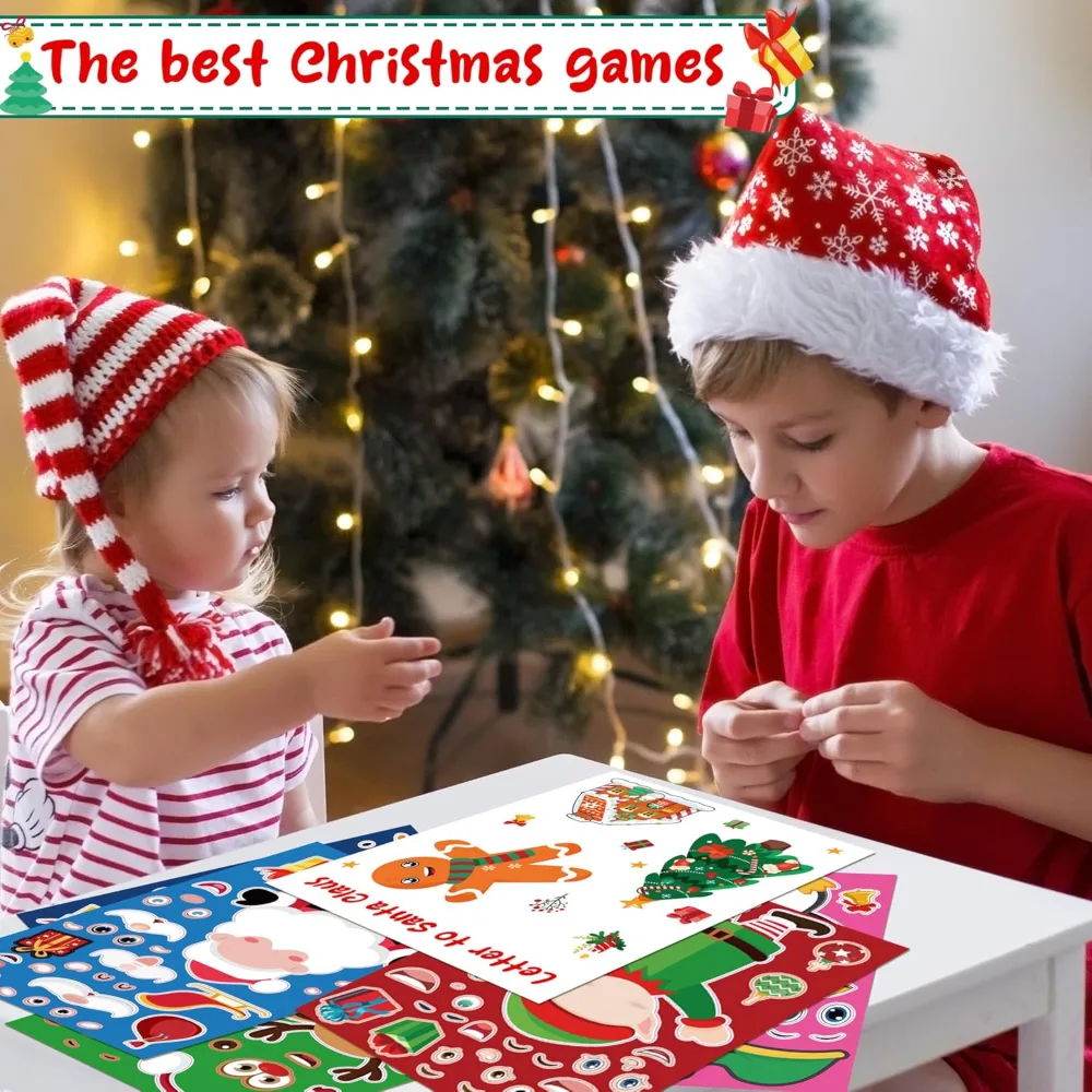 Christmas Stickers Stocking Stuffers for Kids, view 6