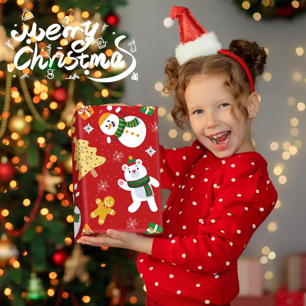 Christmas Wrapping Paper Jumbo Sheets, view 6