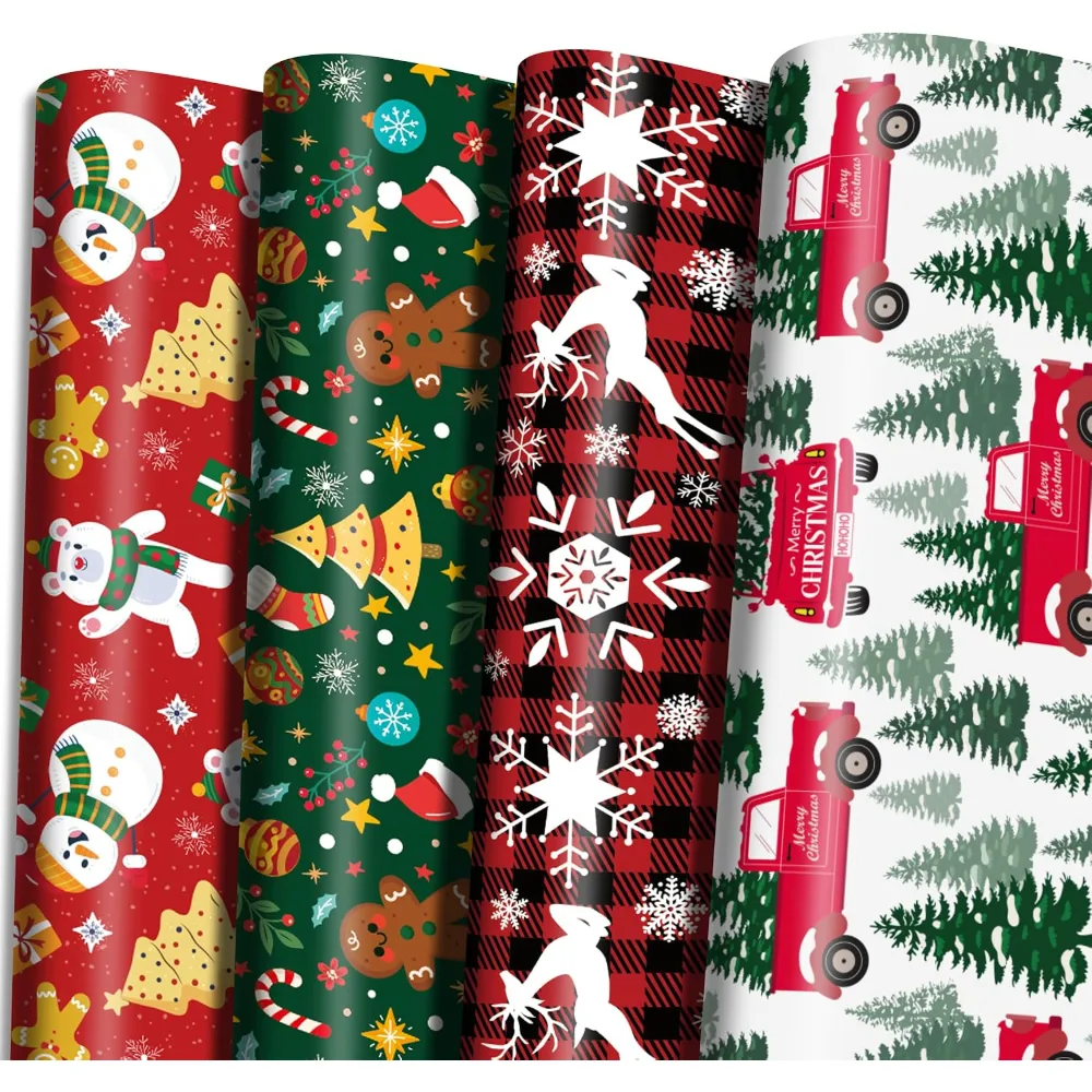 Christmas Wrapping Paper Jumbo Sheets