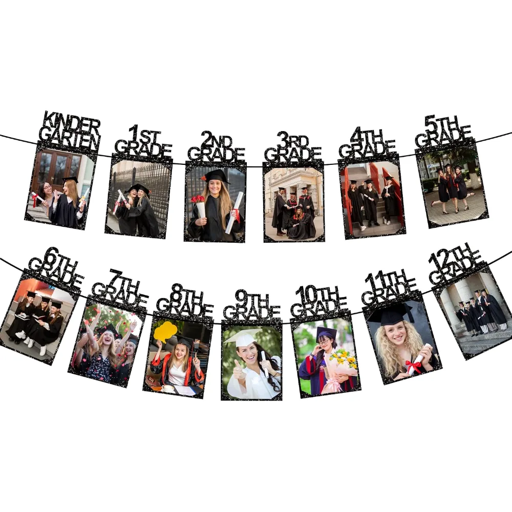Congrats Grad Photo Banner for Graduation Decorations 2026