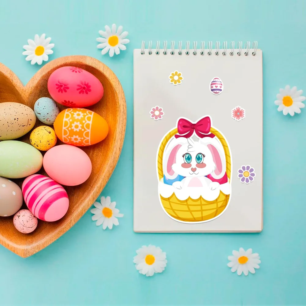Easter Basket Stuffers 24 Sheets Easter Crafts Stickers, view 3