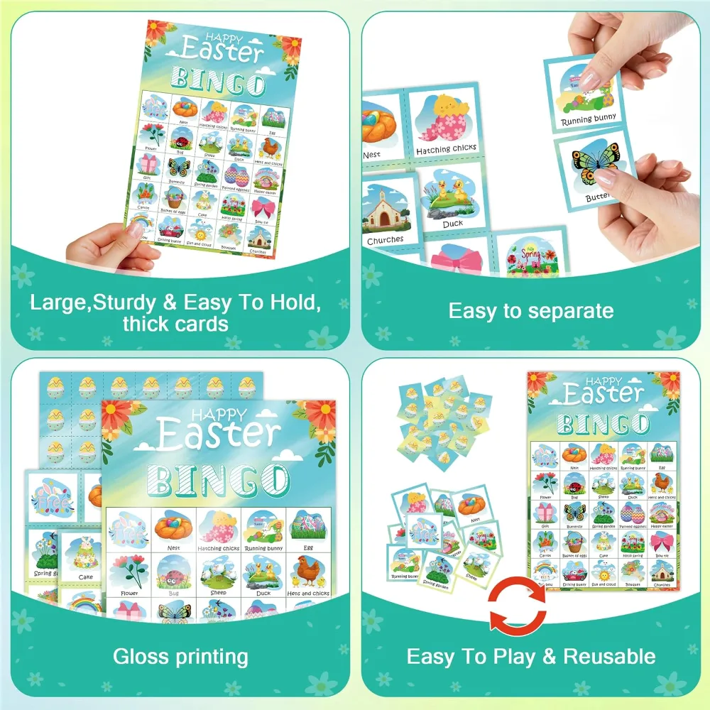 Easter Bingo Games for Kids, view 4