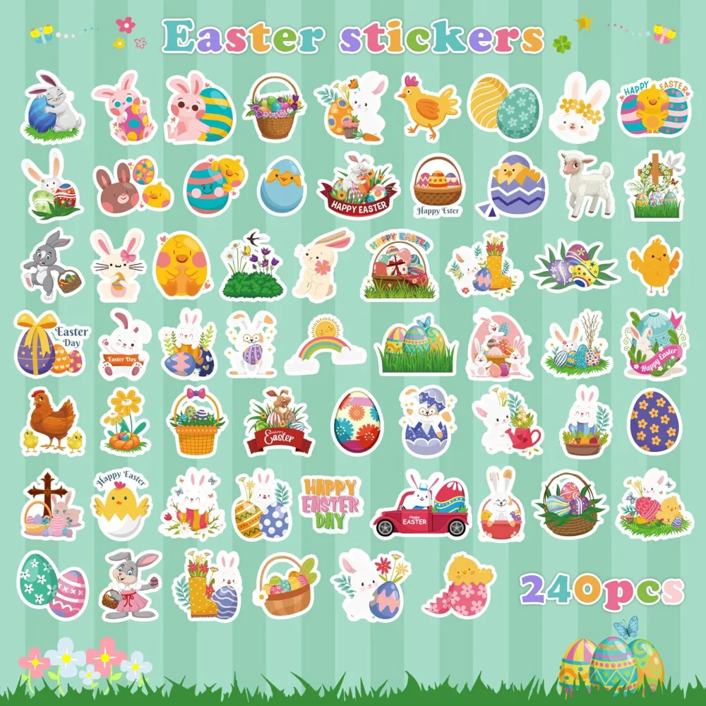 Easter Stickers for Kids, view 3