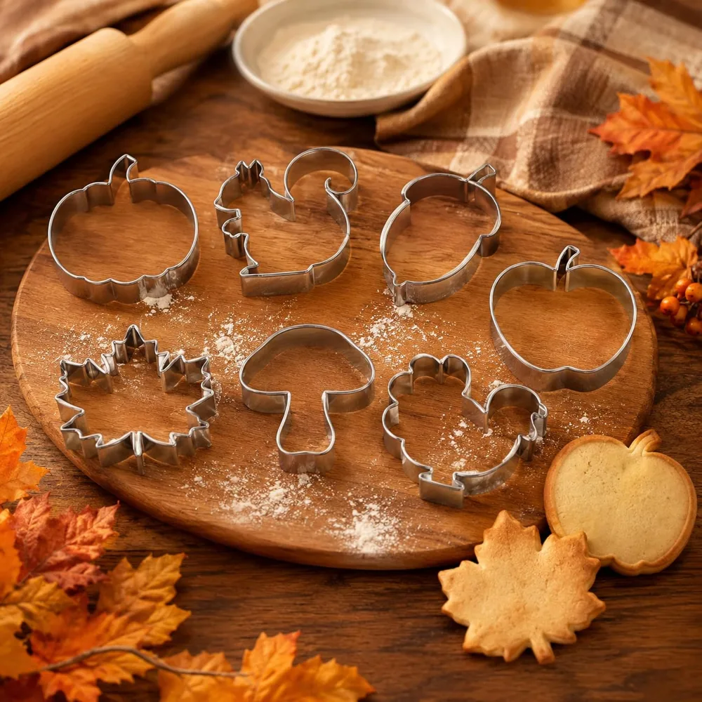 Fall Thanksgiving Cookie Cutters, view 4