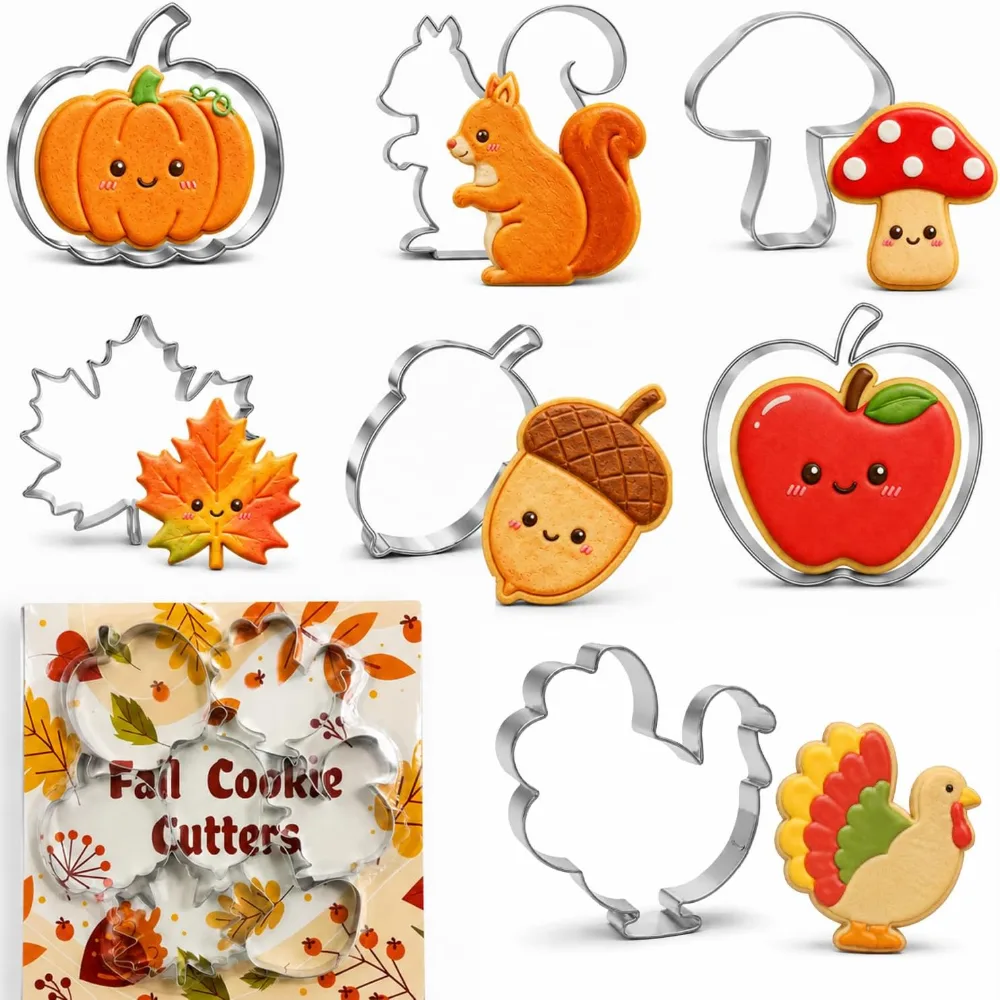 Fall Thanksgiving Cookie Cutters