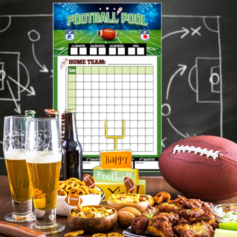 Football Party Decorations-27.5 x17.7 Inch-2 Pack Football, view 4