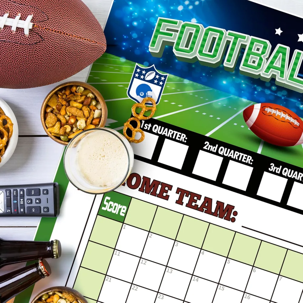Football Party Decorations-27.5 x17.7 Inch-2 Pack Football, view 5