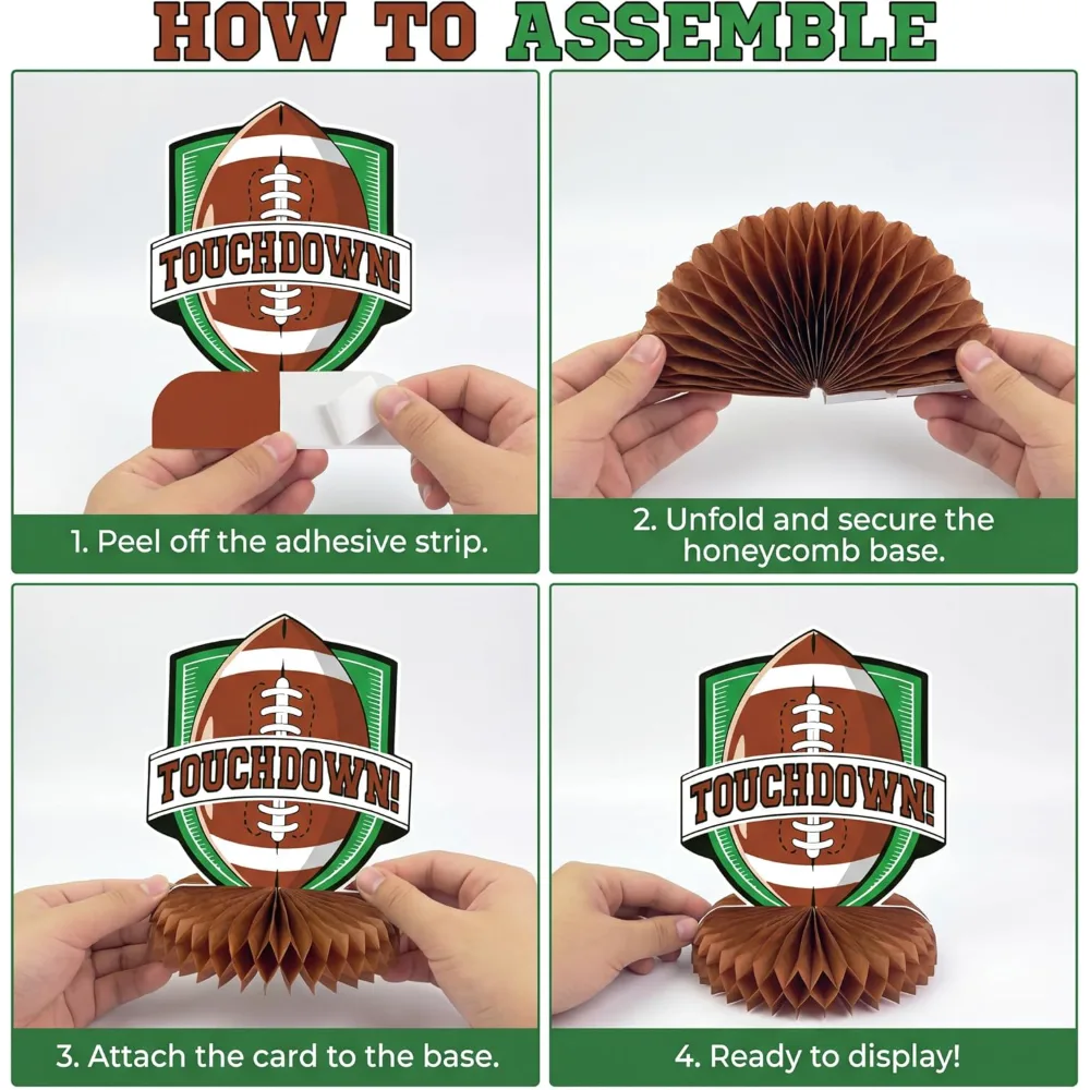 Football Party Decorations for Super Game Bowl 2027, view 3