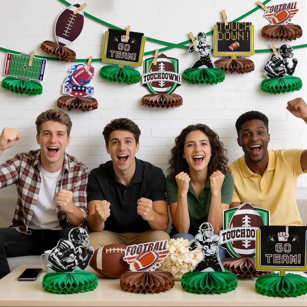 Football Party Decorations for Super Game Bowl 2027, view 5