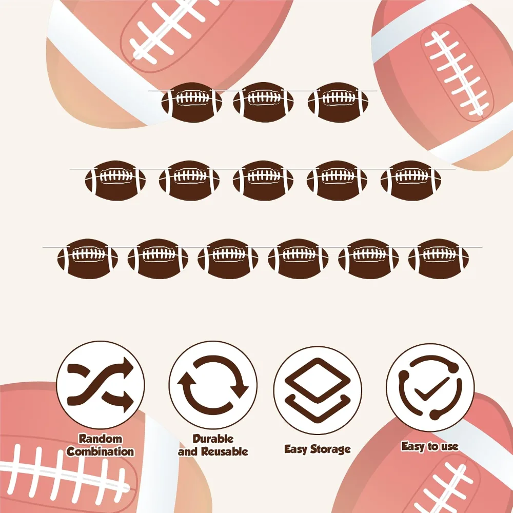Football Party Decorations for Super Game Bowl 2027