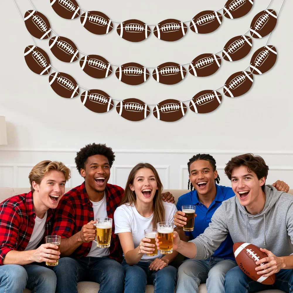 Football Party Decorations for Super Game Bowl 2027, view 6