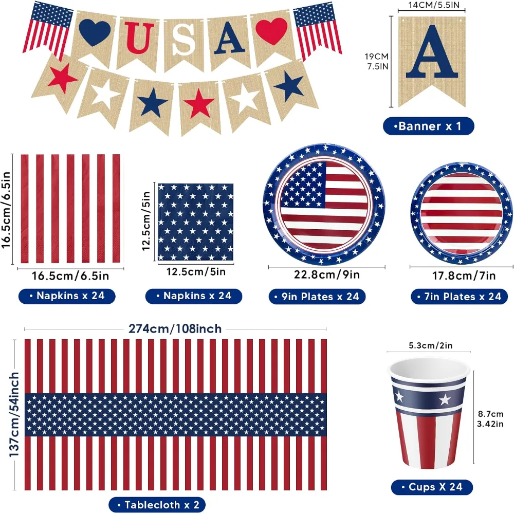 Fourth of July Decorations, view 2