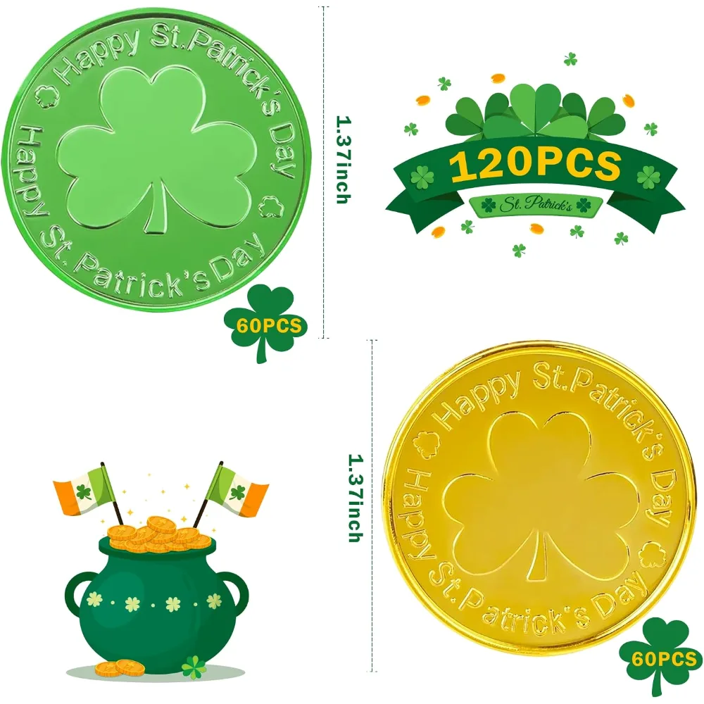 Gold Coins St Patricks Day, view 2
