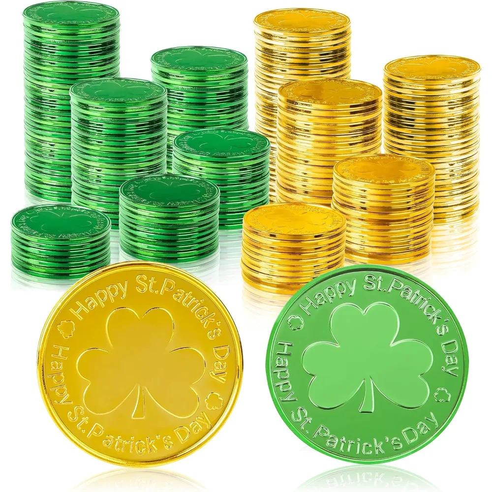 Gold Coins St Patricks Day