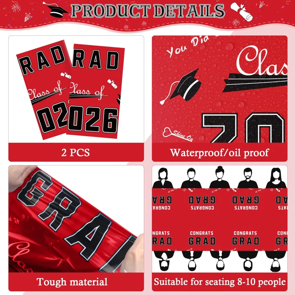 Graduation Decorations 2026 2027- 𝐒𝐇𝐎𝐏 𝐀𝐋𝐋 𝐆𝐑𝐀𝐃, view 4