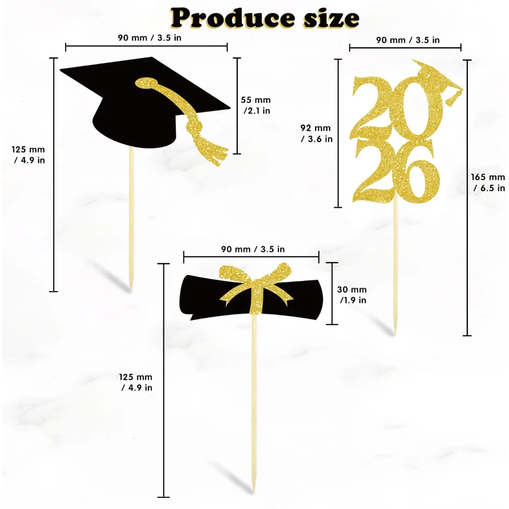 Graduation Decorations 2026 2027- 𝐒𝐇𝐎𝐏 𝐀𝐋𝐋 𝐆𝐑𝐀𝐃, view 3