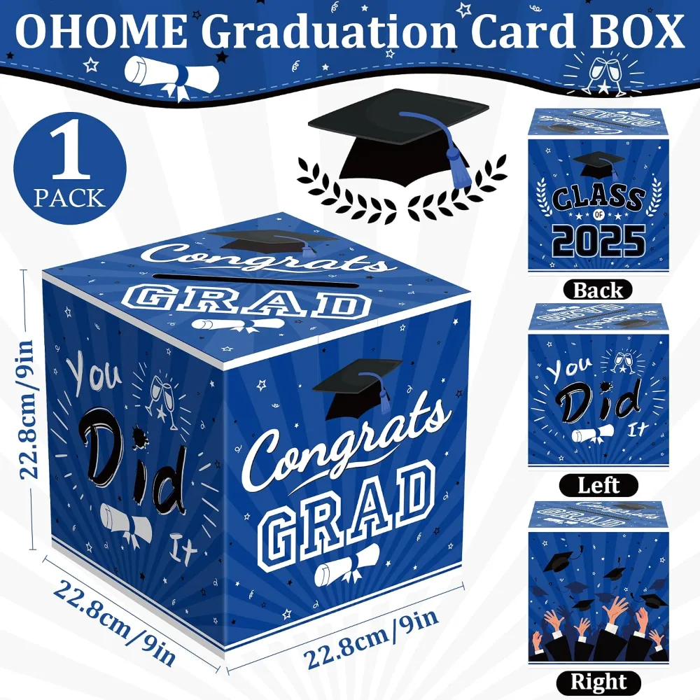 Graduation Tablecloth with Graduation Card Box, view 5