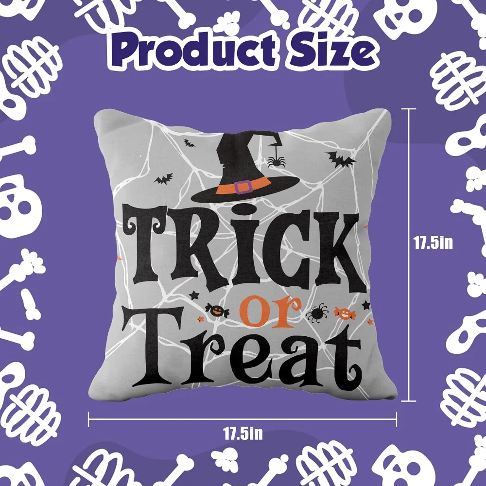 Halloween Decorations Halloween Pillow Covers 18x18, view 2