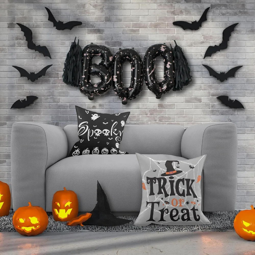 Halloween Decorations Halloween Pillow Covers 18x18, view 5