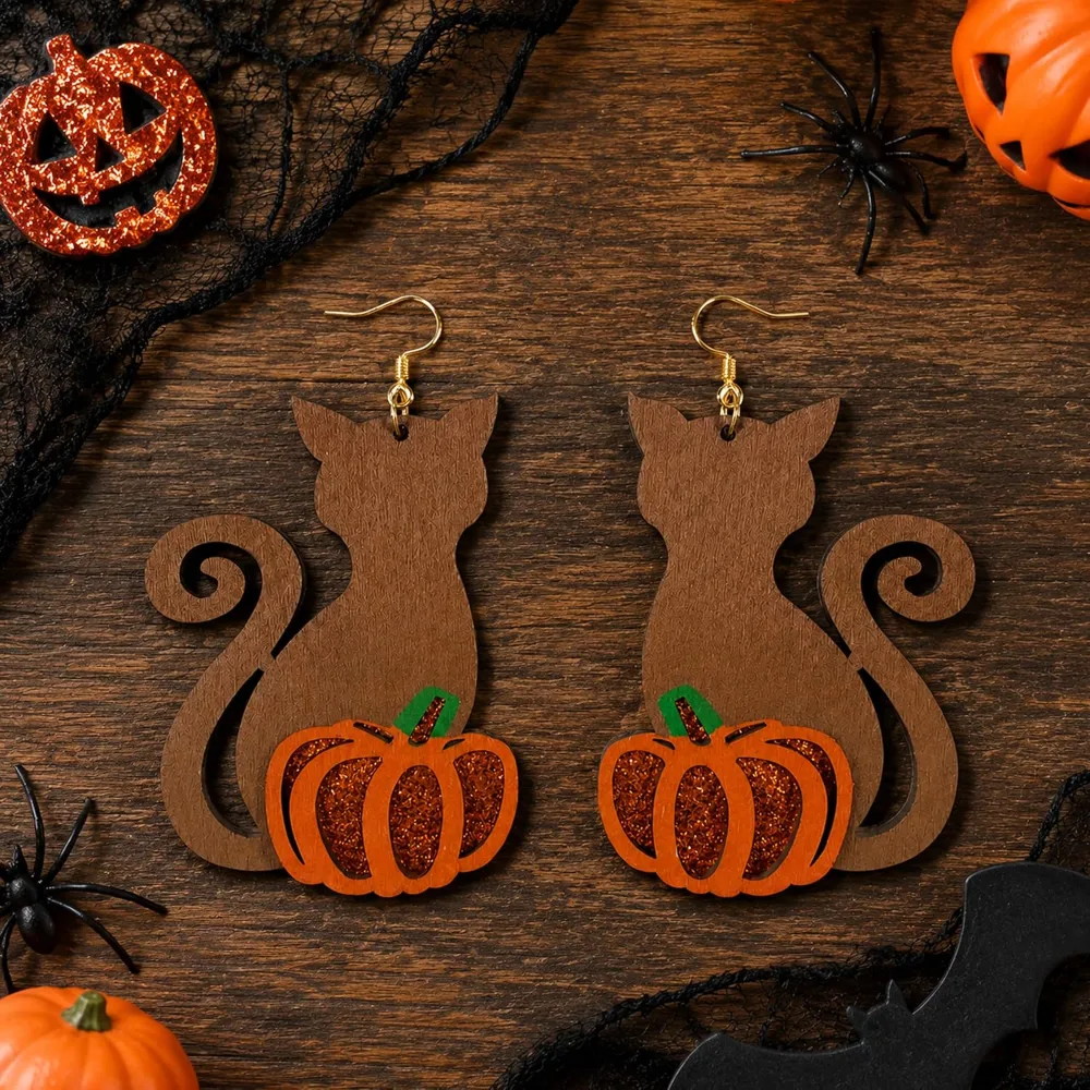 Halloween Earrings Halloween Costumes for Women Adult, view 2