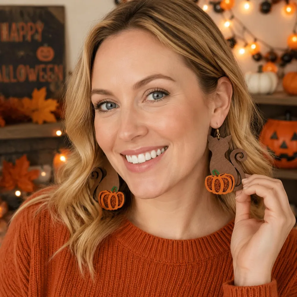 Halloween Earrings Halloween Costumes for Women Adult, view 5