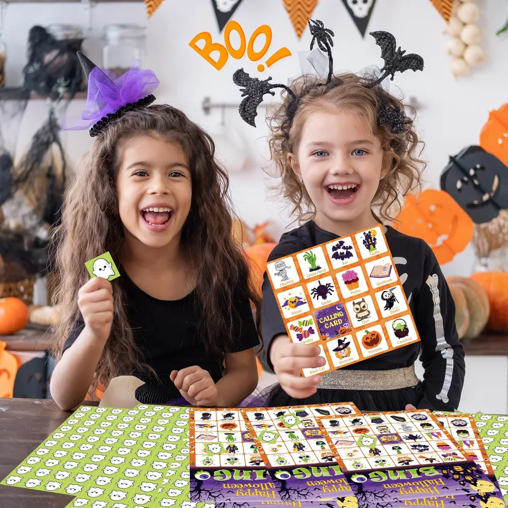 Halloween Games Halloween Bingo for Kids, view 5