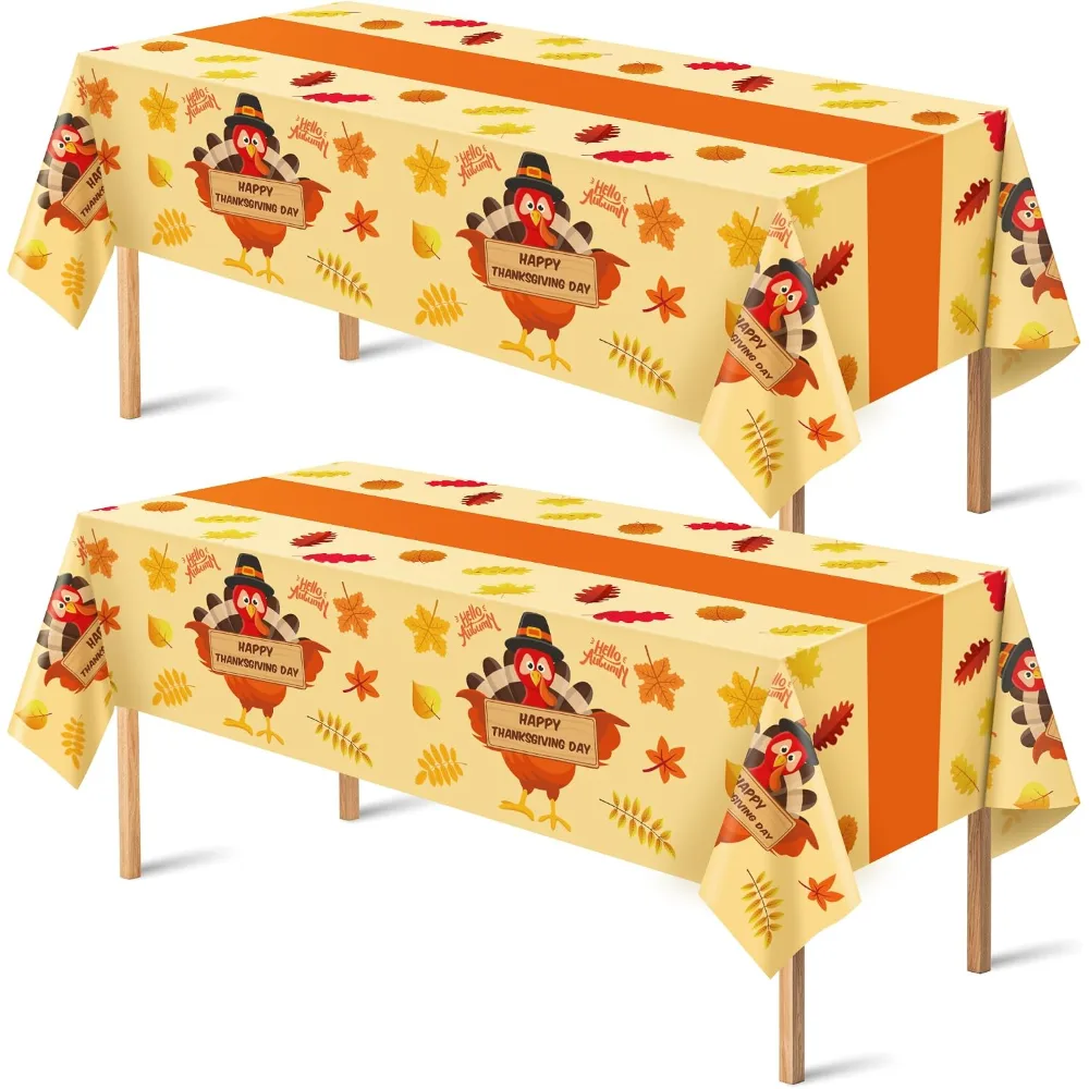 Halloween Tablecloth with Thanksgiving Tablecloth