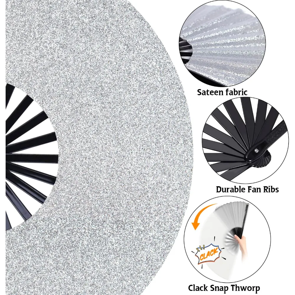 Hand Fans for Women Foldable, view 3