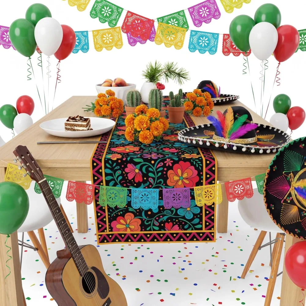 Mexican Fiesta Table Runner, view 4