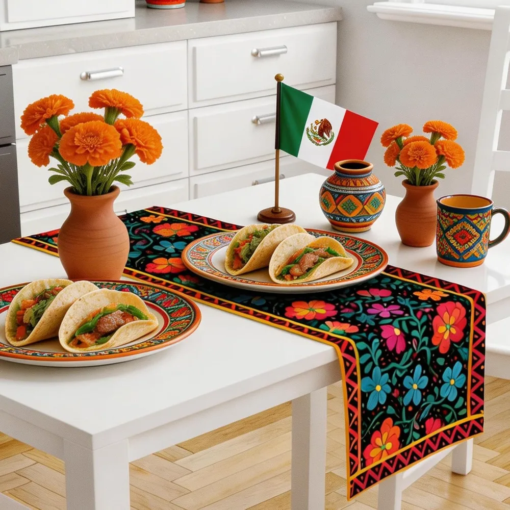 Mexican Fiesta Table Runner, view 5