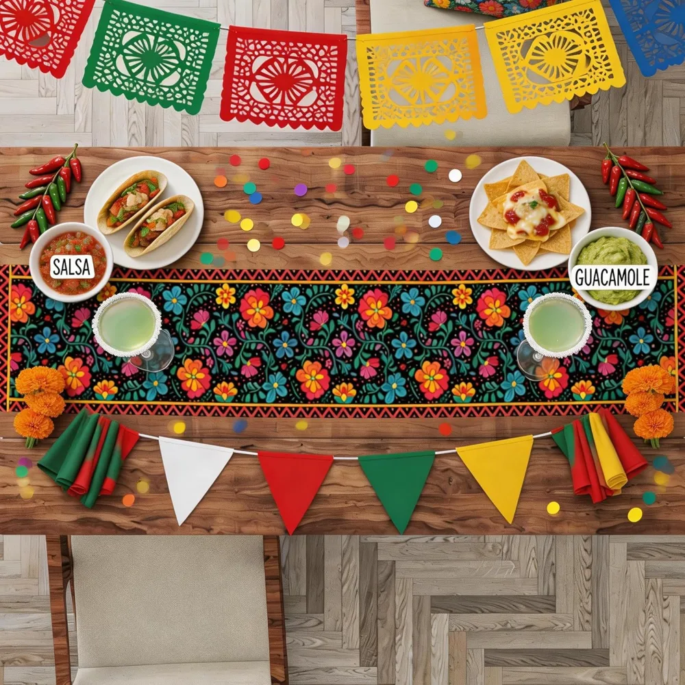Mexican Fiesta Table Runner, view 6