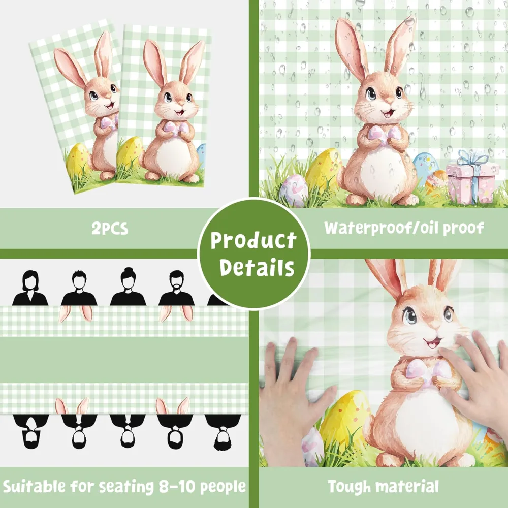 OHOME 2 Pack Easter Decorations, view 4