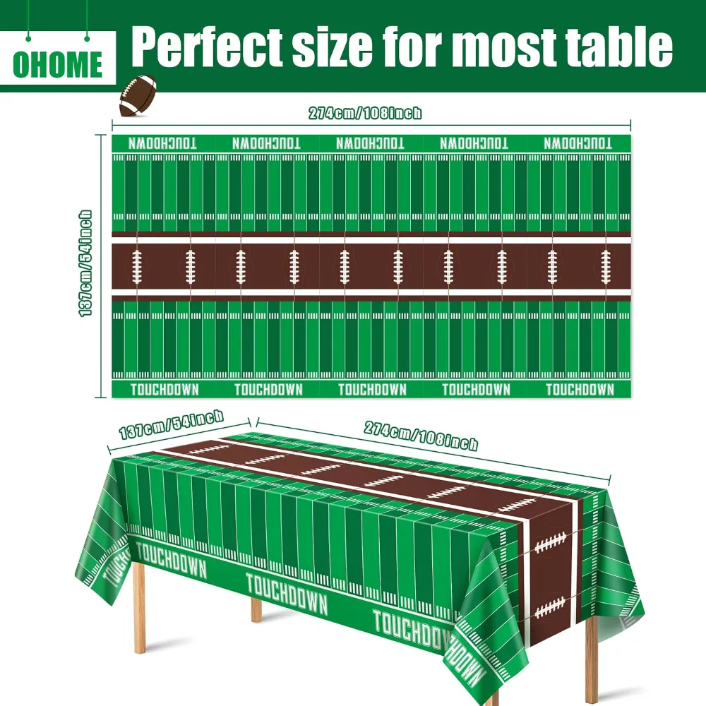 OHOME 2 Pack Super Game Bowl Party Decorations 2027, view 2