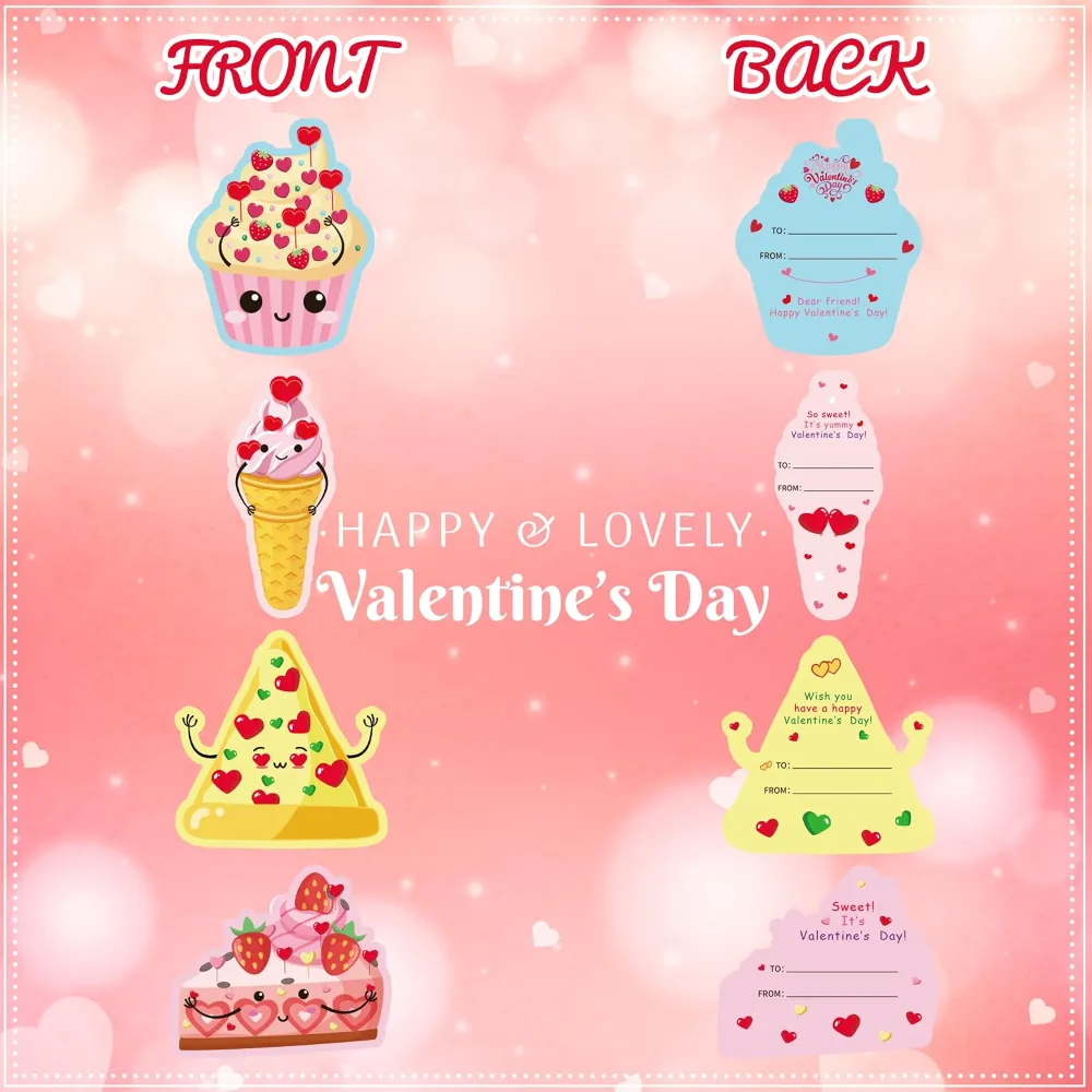 OHOME 204 PCS Valentines Day Stickers & Cards, view 6