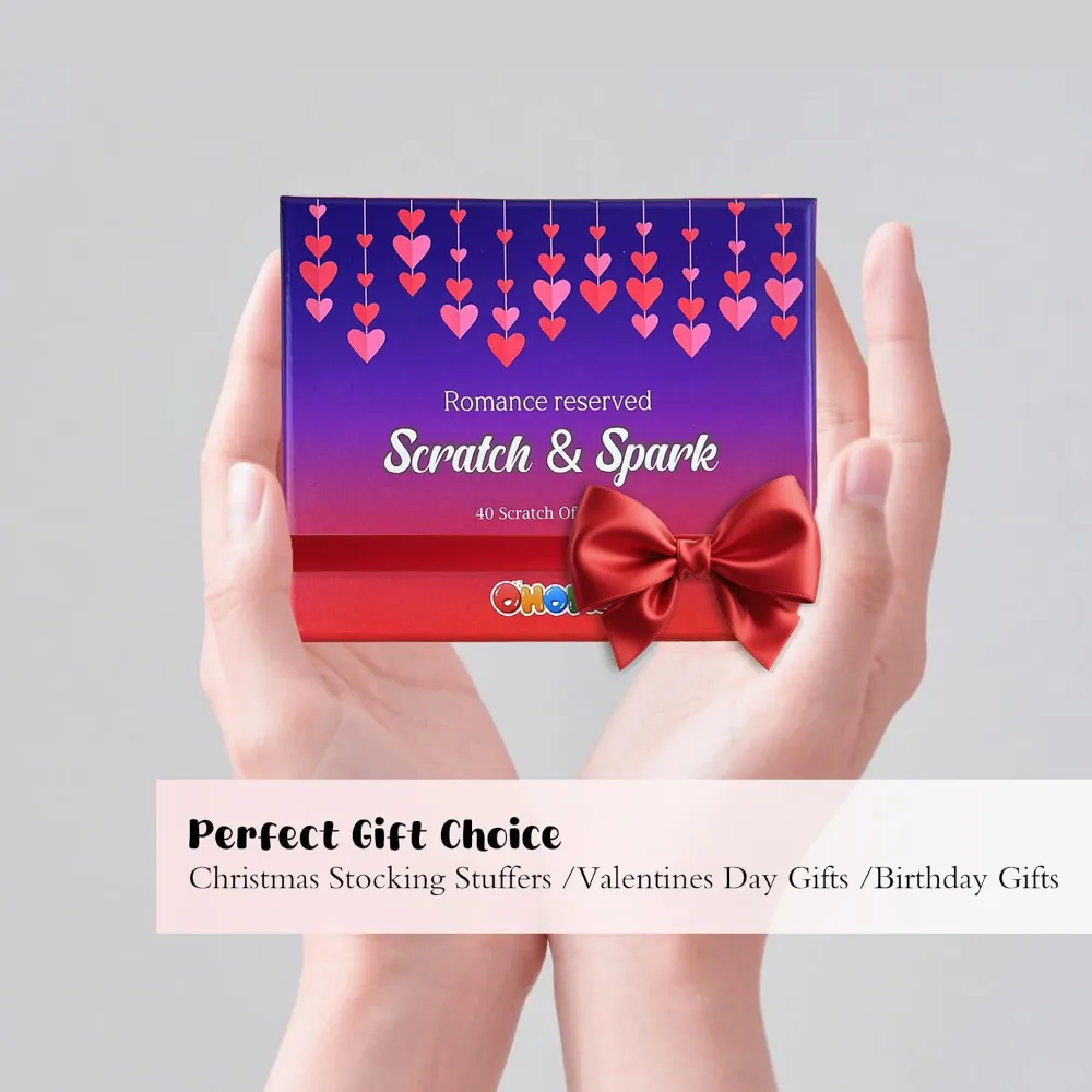 OHOME 40 Scratch Off Date Card, view 5