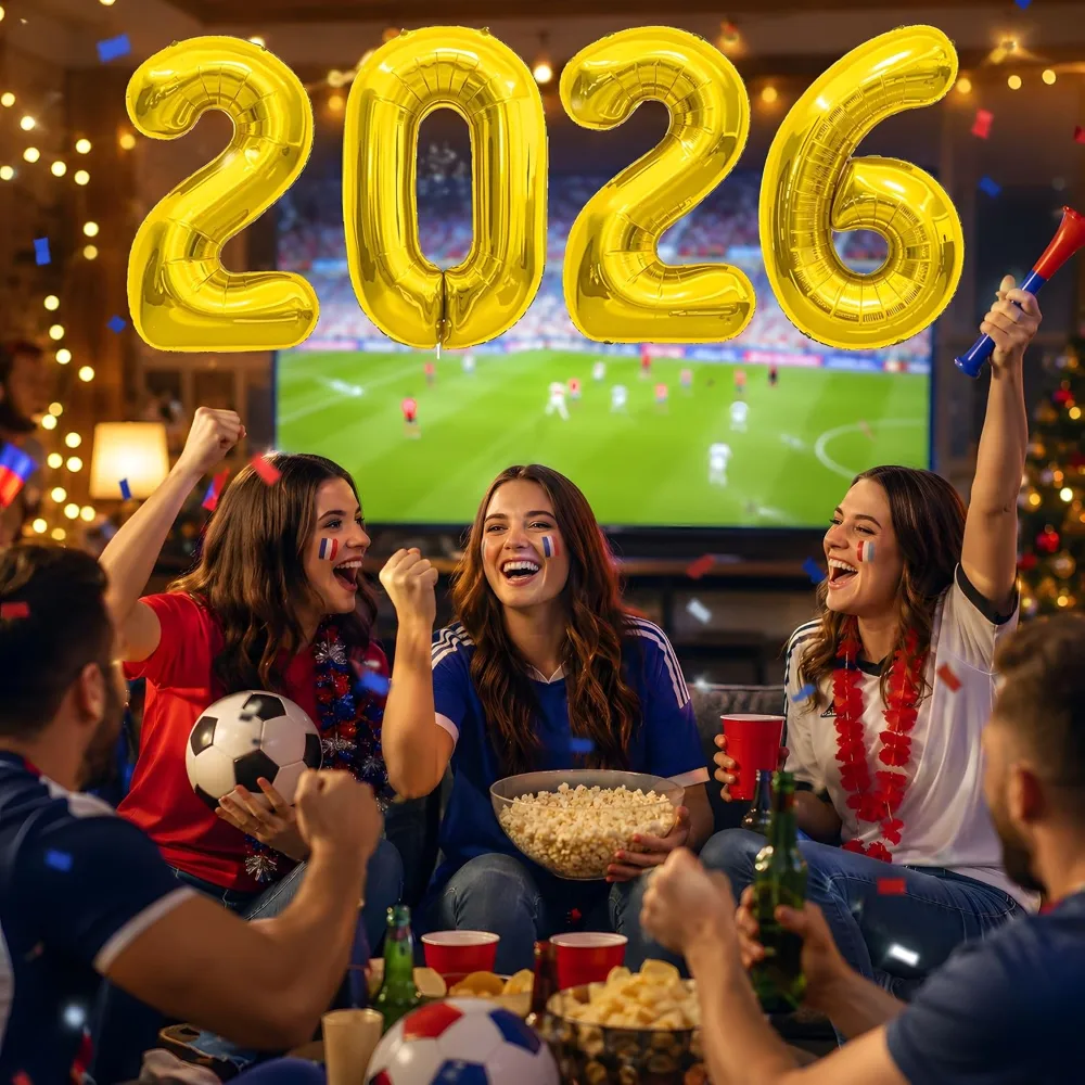 Soccer Party Decorations for World Game Cup 2026-2026 Numbers, view 6