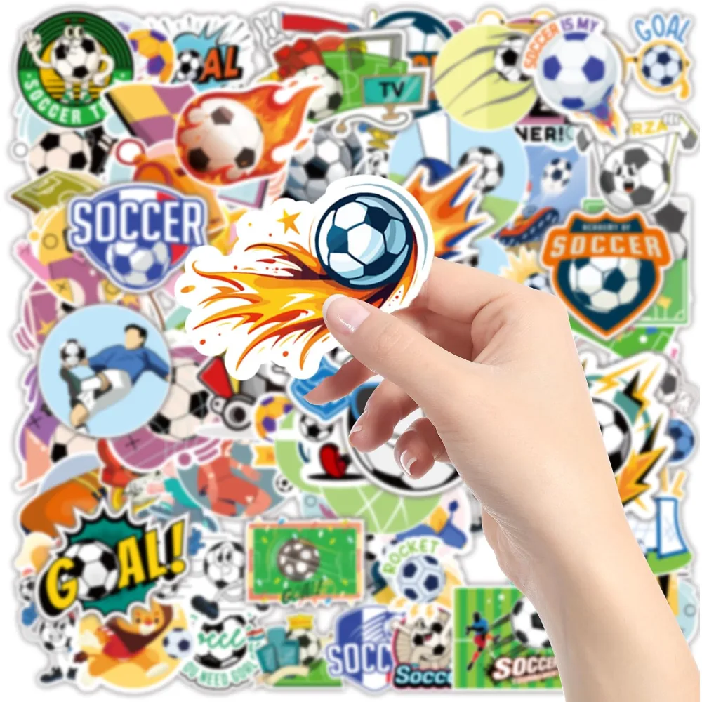 Soccer Party Favors 100 PCS Soccer Stickers for Kids, view 3