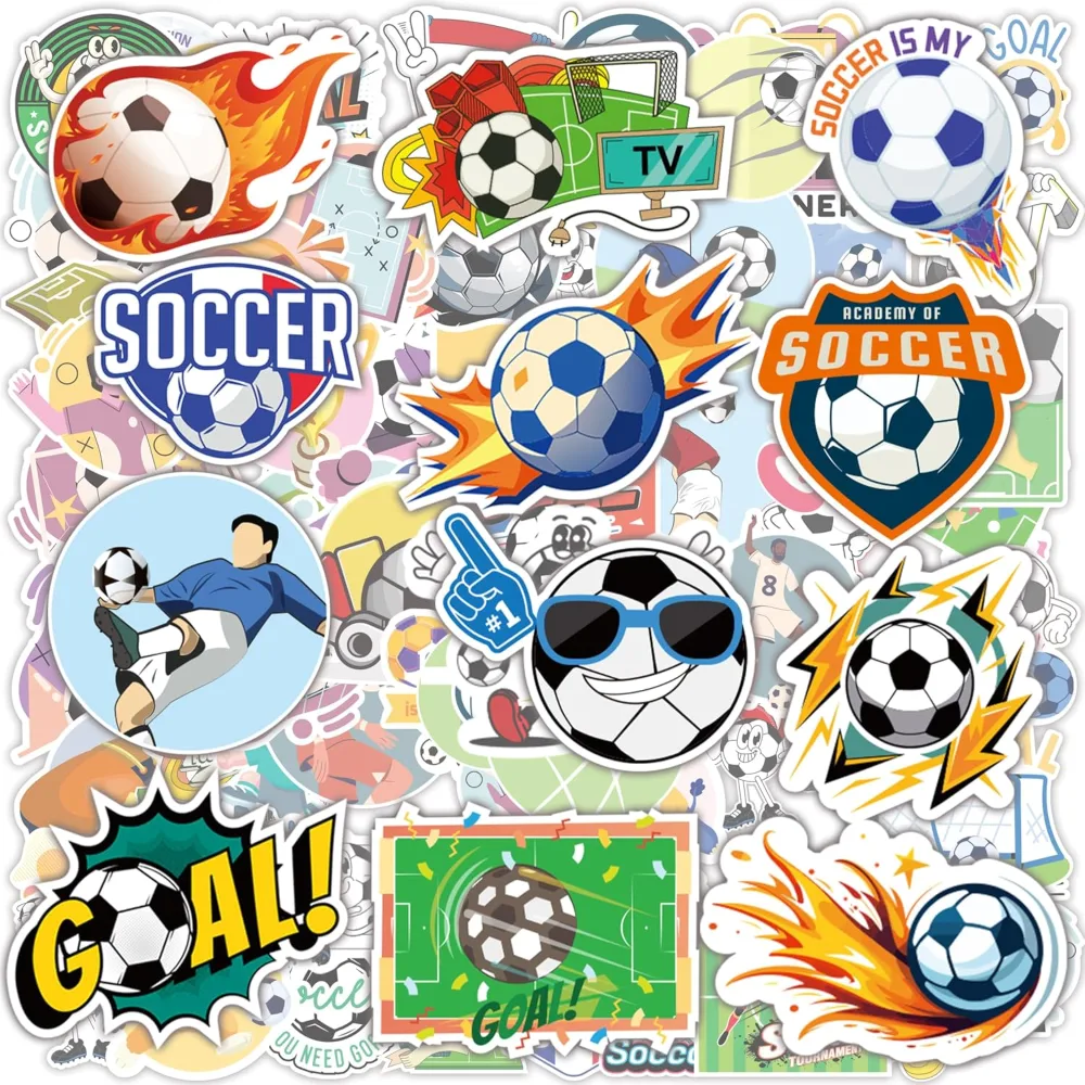 Soccer Party Favors 100 PCS Soccer Stickers for Kids