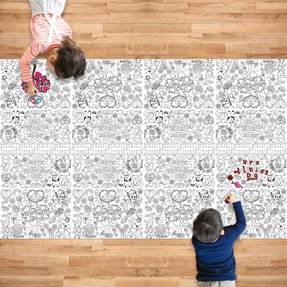 St Patricks Day Coloring Tablecloth, view 5