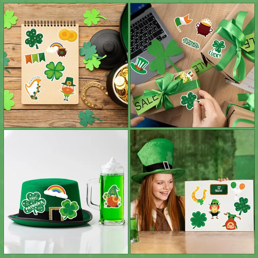 St Patricks Day Stickers for Kids, view 5