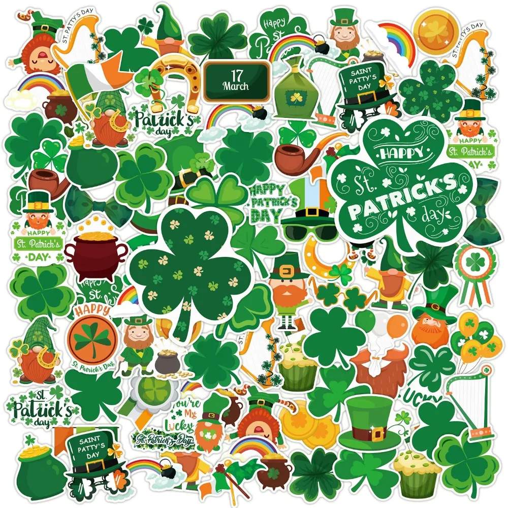 St Patricks Day Stickers for Kids
