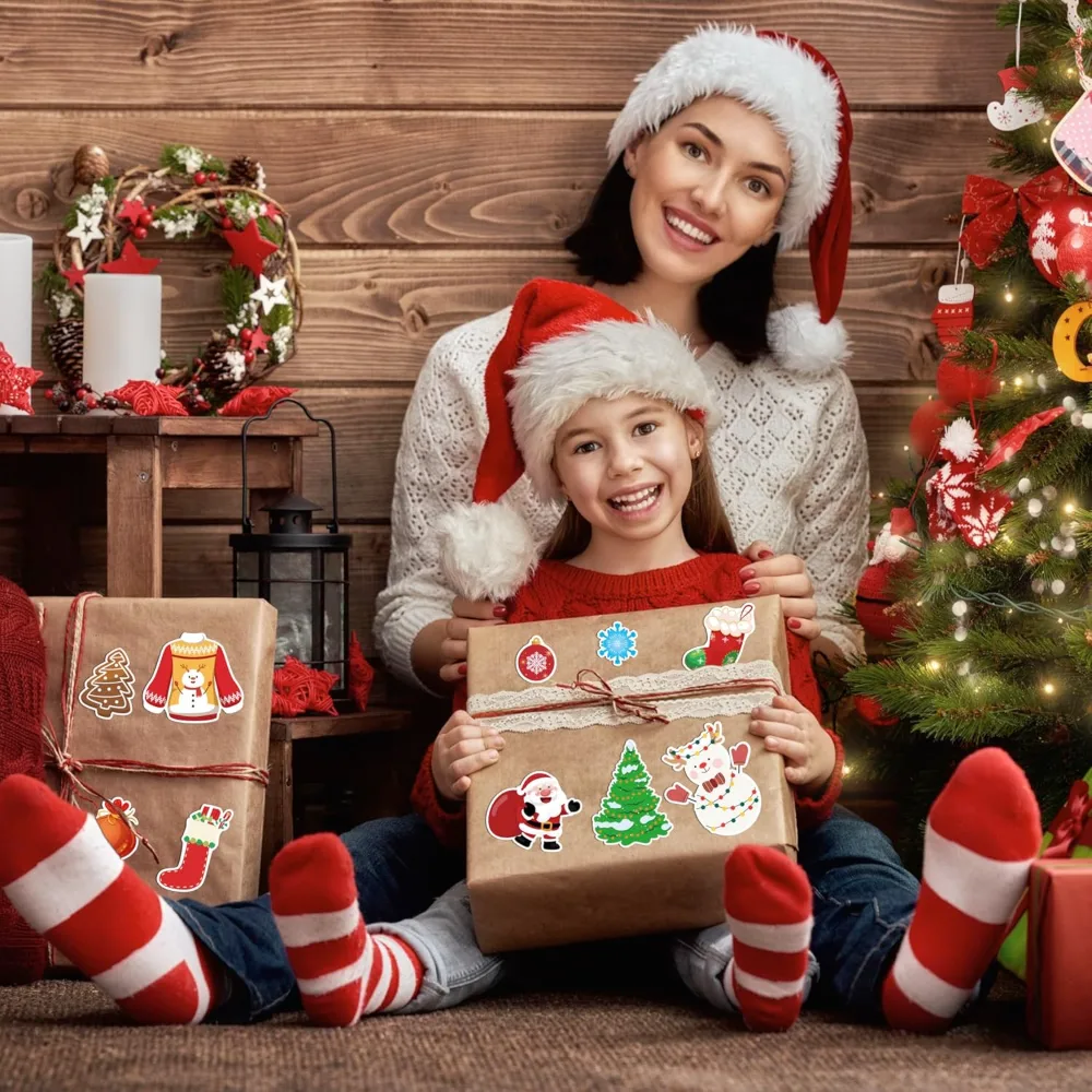 Stocking Stuffers 320 PCS Christmas Stickers, view 5