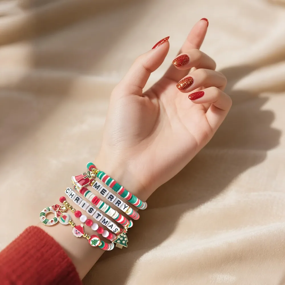 Stocking Stuffers 6 Pack Bracelets for Teen Girls Women, view 5